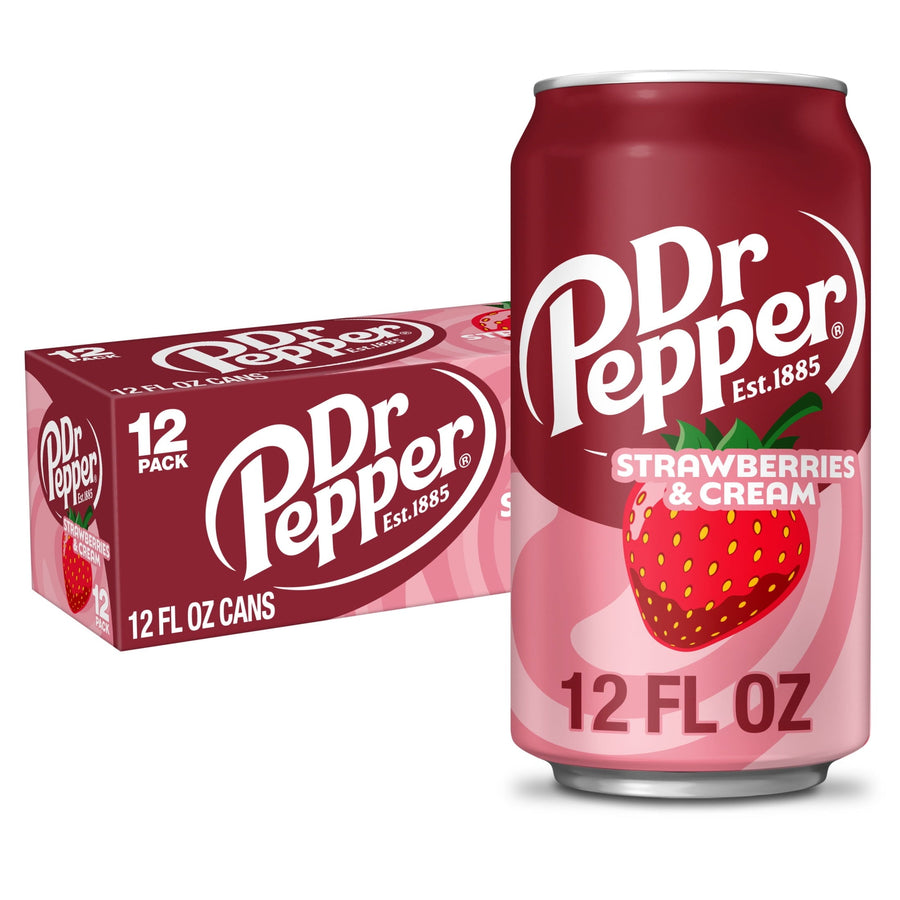 Dr Pepper Strawberries & Cream Soda R8